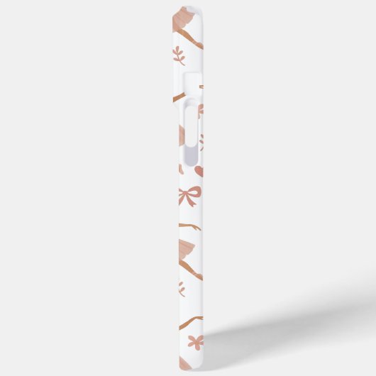 Balletcore Floral Dance Design Case-Mate iPhone Case (Achterkant / Links)