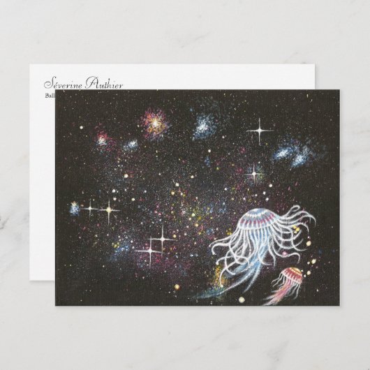 Balletcosmique Briefkaart (Voorkant / Achterkant)