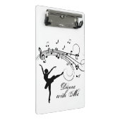 Balletdans met Mij Muzieknoot Mini Klembord (Schuin)