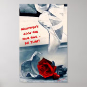 Balletdans poster Motivatie poster (Voorkant)