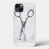Balletdanscissors Ballerina Surreal tekening Case-Mate iPhone Case (Achterkant)