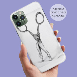 Balletdanscissors Ballerina Surreal tekening Case-Mate iPhone Case