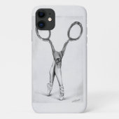 Balletdanscissors Ballerina Surreal tekening Case-Mate iPhone Case (Achterkant)