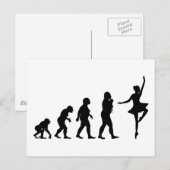 Balletdansen Briefkaart (Voorkant / Achterkant)