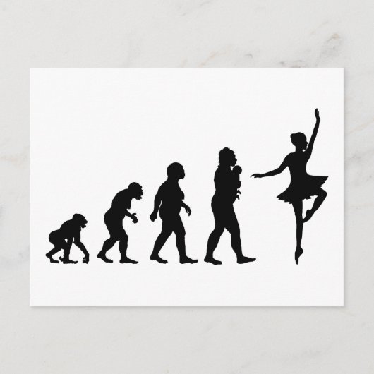 Balletdansen Briefkaart (Voorkant)
