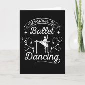 Balletdansen Kaart (Voorkant)