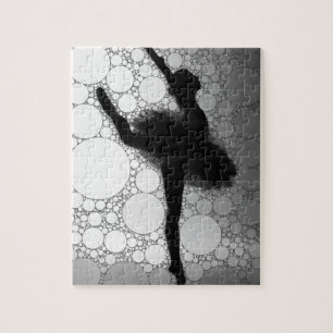 Balletdansende ballerina legpuzzel