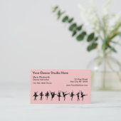 Balletdansende Visitekaartjes (Staand voorkant)