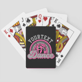 Balletdanser ADD TEXT Klassieke Dansuitvoerder Pokerkaarten