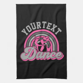 Balletdanser ADD TEXT Klassieke Dansuitvoerder Theedoek