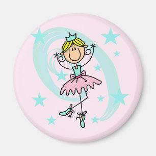Balletdanser - Blonde T-shirts en Cadeaus Magneet