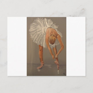 balletdanser briefkaart