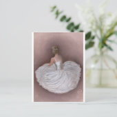 balletdanser briefkaart (Staand voorkant)