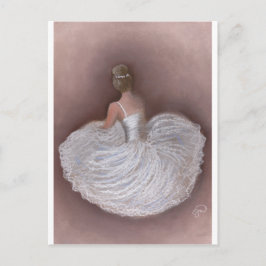 balletdanser briefkaart