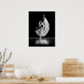 Balletdanser Dans Kunst Poster (Keuken)
