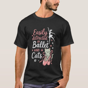 Balletdanser Danseres Ballerina Kat Lichtelijk Afg T-shirt