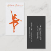 Balletdanser II Visitekaartje (Voorkant / Achterkant)