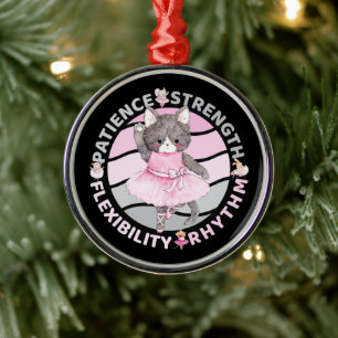 Balletdanser kernwaarden - Ballerina Metalen Ornament