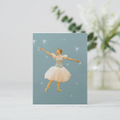 Balletdanser met Briefkaart van Castanets (Staand voorkant)