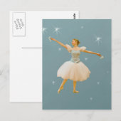 Balletdanser met Briefkaart van Castanets (Voorkant / Achterkant)