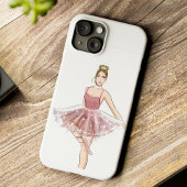 balletdanser, mode schets, iPhone hoesje