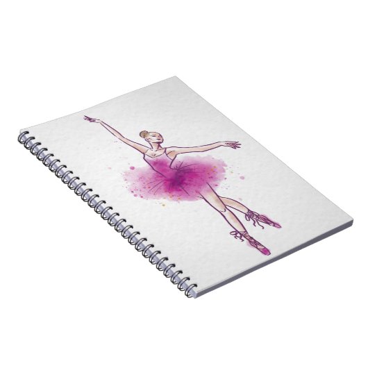 balletdanser notitieboek (Rechterzijde)