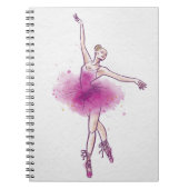 balletdanser notitieboek (Voorkant)
