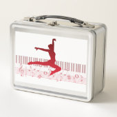 Balletdanser op een toetsenbord (Voorkant)