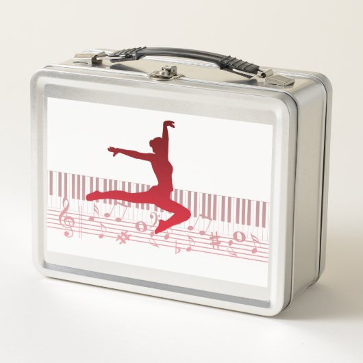 Balletdanser op een toetsenbord (Voorkant)