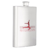 Balletdanser op een toetsenbord flacon (Rechts)