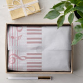 Balletdanser op een toetsenbord tissuepapier (Geschenk)