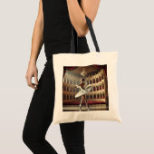 Balletdanser op het podium tote bag (Voorkant (product))