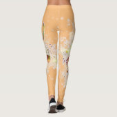 Balletdanser personaliseren ballerina Leggings (Achterkant)