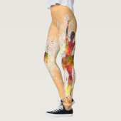 Balletdanser personaliseren ballerina Leggings (Links)