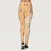 Balletdanser personaliseren ballerina Leggings (Achterkant)