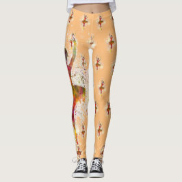 Balletdanser personaliseren ballerina Leggings