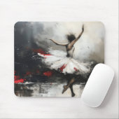 Balletdanser symbolische Abstracte kunst Muismat (Met muis)
