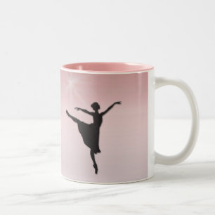 Balletdanser Tweekleurige Koffiemok