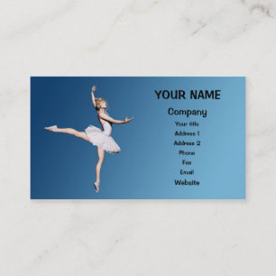 Balletdanser Visitekaartje