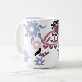 Balletdanser Winter suikerpruim Koffiemok (Voorkant links)
