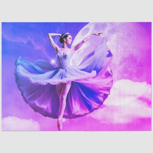 Balletdanseres Ambacht/Decoupage/Tissuepapier Tissuepapier (Voorkant)