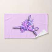 Balletdanseres Badhanddoeken Bad Handdoek (Handdoek)