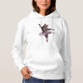 Balletdanseres kat hoodie (Voorkant)