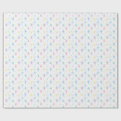 Balletdanseres meisje - Balletpatroon Cadeaupapier (Vlak)