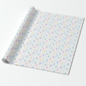 Balletdanseres meisje - Balletpatroon Cadeaupapier (Uitgerold)