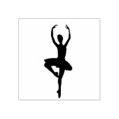 Balletdanseres Rubberstempel (Afrduk)