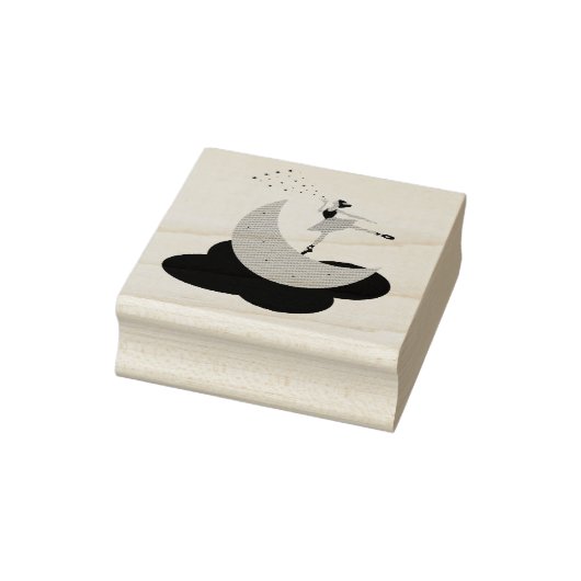 Balletdanseres Rubberstempel (Stempel)