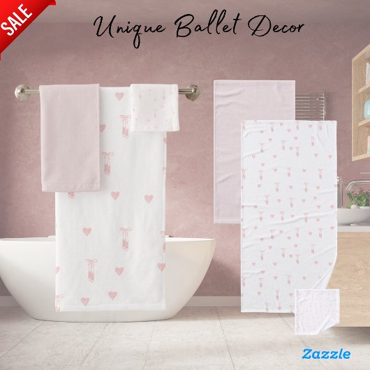 Balletdanseres Slipper Sweet16 Kleindochter Meisje Bad Handdoek