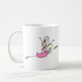 Balletdanseres Stick Figure Mok (Links)