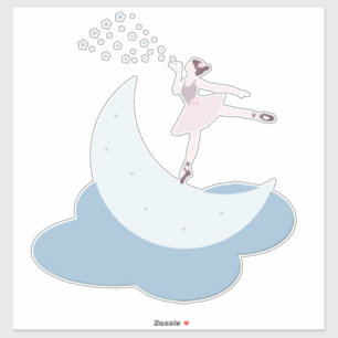Balletdanseres Sticker